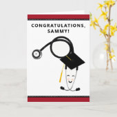 Carte Diplôme d'infirmière personnalisée (Fleur jaune)