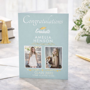 Carte Diplôme d'Ornement d'or 2 Diplôme de Photo