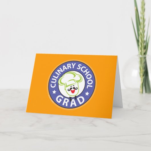 Carte Diplôme d'une école culinaire (Devant)