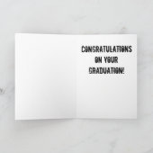 Carte Diplôme d'une école de massothérapie amusante (Intérieur)