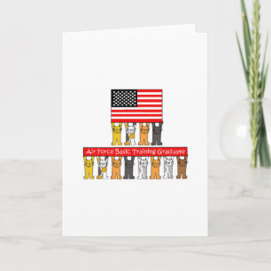 Carte Diplômé en formation de base de l'armée de l'air a