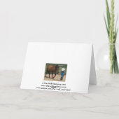 Carte Diplômé féminin de médecin ou d'infirmière - (Dos)