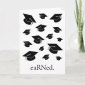 Carte Diplôme Funny Nurse (Devant)