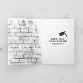 Carte diplôme golden retriever en t-shirt violet (Intérieur)