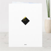 Carte Diplôme Golf Thème (Dos)