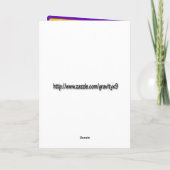 Carte Diplôme gothique américain (Dos)