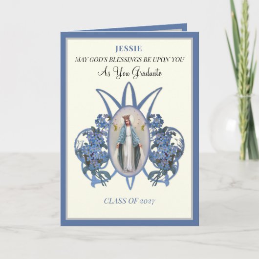 CARTE DIPLÔME JESSIE (Devant)
