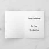 Carte Diplômé Labrador Retriever Noir (Intérieur)