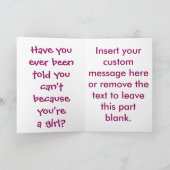 Carte Diplômé léger en vert (Intérieur)