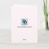 Carte Diplômé Licorne (Dos)