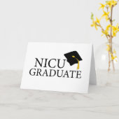 Carte Diplômé NICU (Fleur jaune)