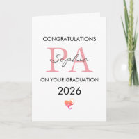 Diplôme personnalisé de PA Nom Promotion 2026