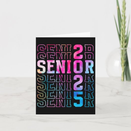 Carte Diplômé senior 2025 Tee (Devant)