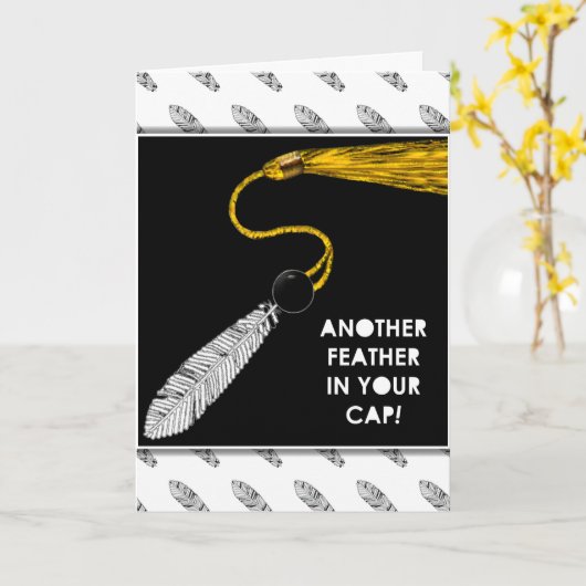 Carte Diplôme universitaire (Fleur jaune)