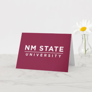 Carte Diplômés de l'Université d'État du Nouveau-Mexique