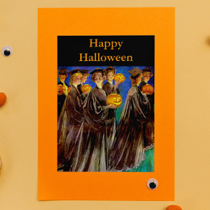Carte Diplômés du Halloween Witch College