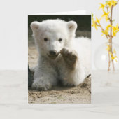 Carte Dire juste salut (Fleur jaune)