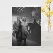 Carte Dire l'adieu (Fleur jaune)