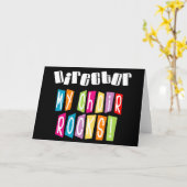 Carte Directeur Choir Rocks (Fleur jaune)