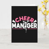 Carte Directeur de cheerleading (Fleur jaune)