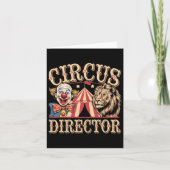 Carte Directeur de cirque  (Devant)