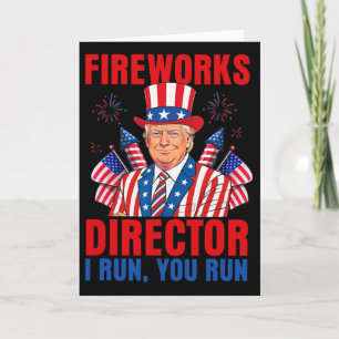 Carte Directeur de feux d'artifice I Vous Courez Je Cour