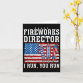Carte Directeur de Firework Technicien Je Vous Exécute 4 (Fleur jaune)