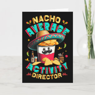 Carte Directeur Nacho Activité moyenne Directeur Cinco D