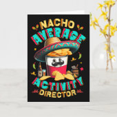 Carte Directeur Nacho Activité moyenne Directeur Cinco D (Fleur jaune)
