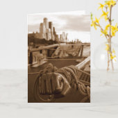 Carte Direction puissante (Fleur jaune)