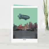 Carte DIRIGEABLE SOUPLE d'HORIZON des années 1930 de NEW (Dos)