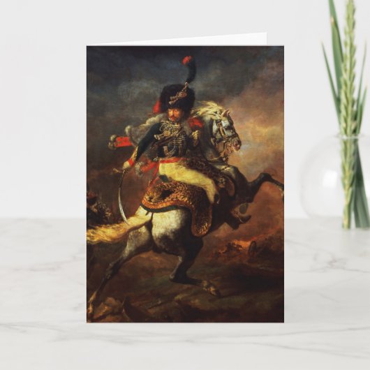 Carte Dirigeant des hussards, 1814 (Devant)