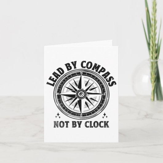 Carte Diriger Par Comp Pas Par Horloge Camping Scouting (Devant)