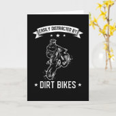Carte Dirtbike Gifts (Fleur jaune)