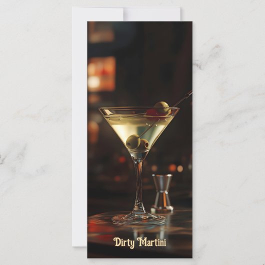 Carte Dirty Martini (Devant)
