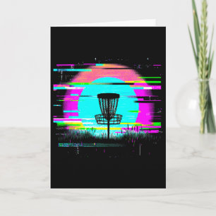 Carte Disc Golf Glitch - Amateur de Disc Golf Vintage