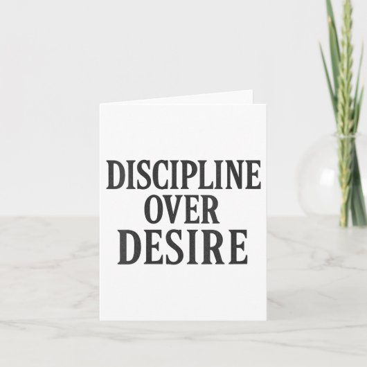 Carte Discipline des femmes sur le désir _ Motivation st (Devant)
