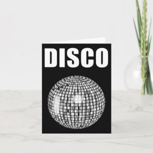 Carte Disco Ball Pour Les Amateurs De Musique Funky Soul