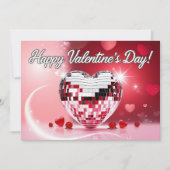 Carte Disco Heart Valentine (Devant)