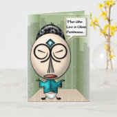 Carte Discours #3 (carte de Fête des pères) (Fleur jaune)