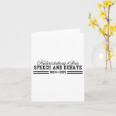 Carte Discours Et Débat Du Fmn 2024-2025 (Fleur jaune)