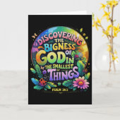 Carte Discovering The Bigness Of God Magnified Vbs 2025  (Fleur jaune)