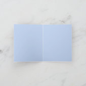 Carte Discrète avec Joyeux Anniversaire Pivoine Rose (Intérieur)