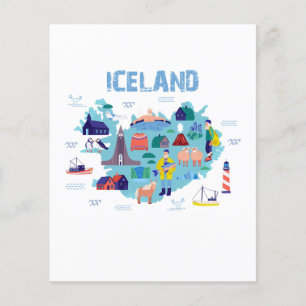 carte d'Islande