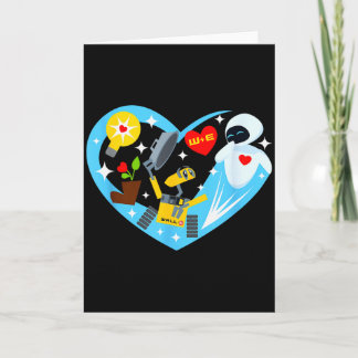 Carte Disney And Pixar’s Wall-e And Eve Heart Valentine’