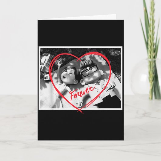 Carte Disney Pixar Up Carl And Ellie Forever Heart (Devant)