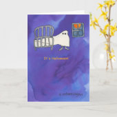 Carte Disparaissent la bosse pendant la nuit ! (Fleur jaune)