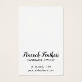 Carte DisplayCard pour collier à bijoux Sparkling (Dos)