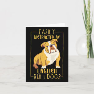 Carte Distrait par les bouledogues anglais – Joli bouled