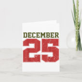 Carte Distressed December 25 (Devant)